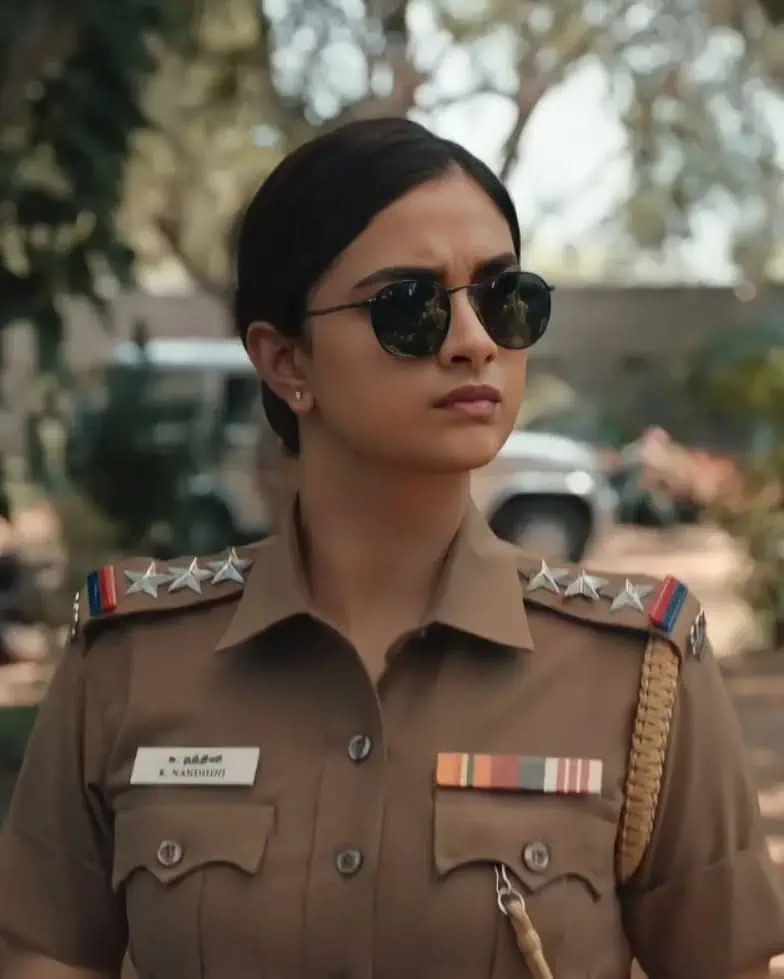 Keerthy Suresh in Police Uniform Photos 3