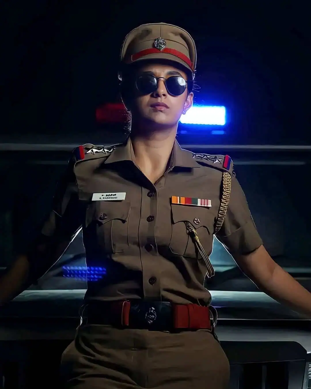 Keerthy Suresh in Police Uniform Photos 9